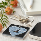 John Coeオルカのシャーク・バイト・フィン キーホルダー (正面右)