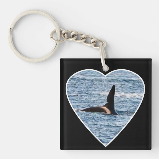 John Coeオルカのシャーク・バイト・フィン キーホルダー (正面)