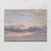 John Constable - A Cloud Study, Sunset ポストカード (正面)