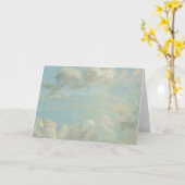 John Constable - Cloud Study カード (黄色い花)