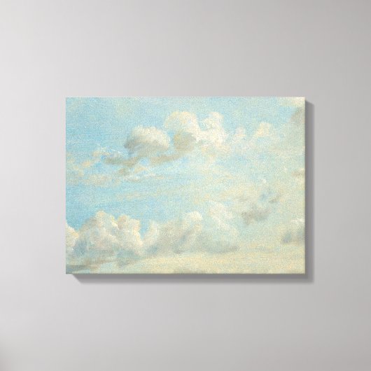 John Constable - Cloud Study キャンバスプリント (正面)