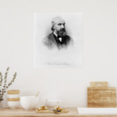 John Couch Adams, engraved by George J. Stodart ポスター (キッチン)