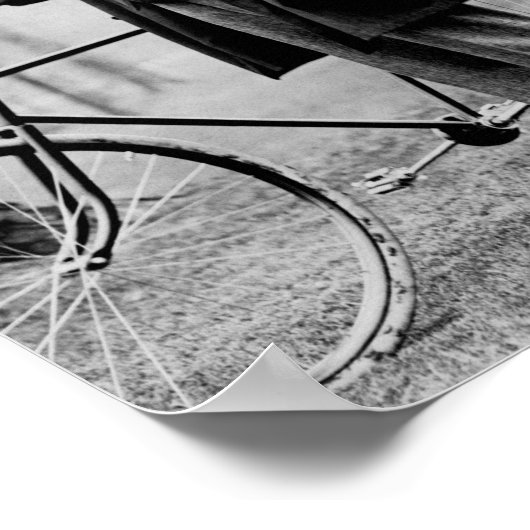 John D. Rockefeller with Bicycle - 1913 ポスター (角)