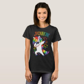 John Dabbing Unicorn Tシャツ (正面フル)