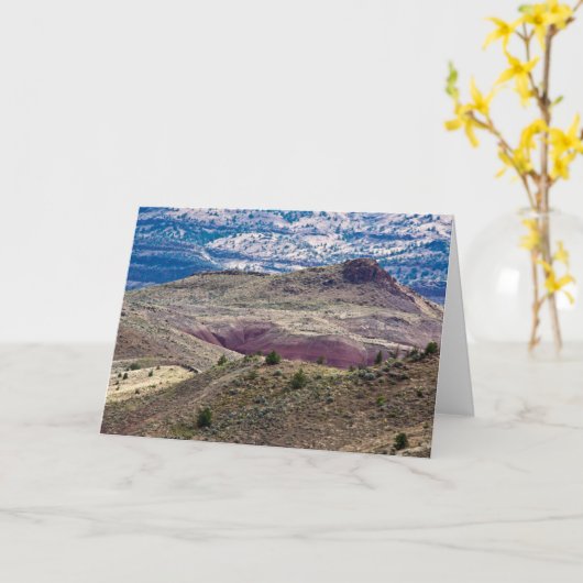 John Day Fossistle Beds National Monument, Oregon カード (黄色い花)