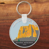 John Day Fossistle Beds National Monument Oregon キーホルダー (正面)
