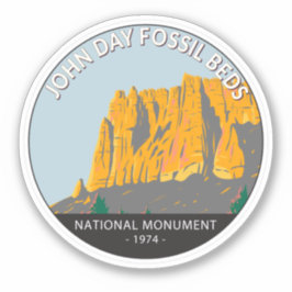 John Day Fossistle Beds National Monument Oregon シール