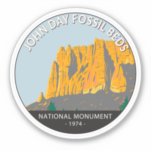 John Day Fossistle Beds National Monument Oregon シール