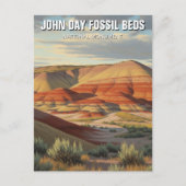John Day Fossistle Beds National Monument Oregon ポストカード (正面)