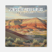 John Day Fossistle Beds National Monument Oregon マグネット (正面)
