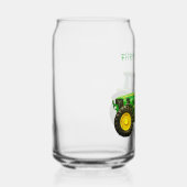 John Deere トラクターの農家 ガラス缶 (左)
