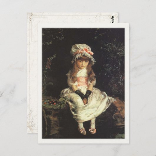 John Everett Millais氏の絵画ポストカード ポストカード (正面/裏面)