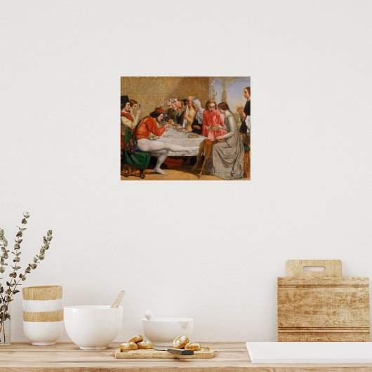 John Everett Millais – イザベラ ポスター (キッチン)