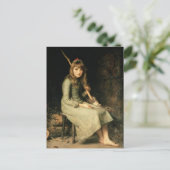 John Everett Millais – シンデレラポストカード ポストカード (スタンド正面)