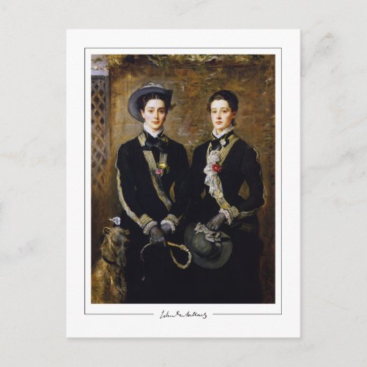 John Everett Millais #131 -ファインアートはがき ポストカード (正面)
