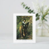 John Everett Millais #153 -ファインアートはがき ポストカード (スタンド正面)