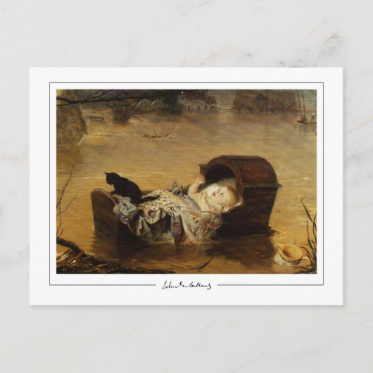 John Everett Millais #184 -ファインアートはがき ポストカード (正面)