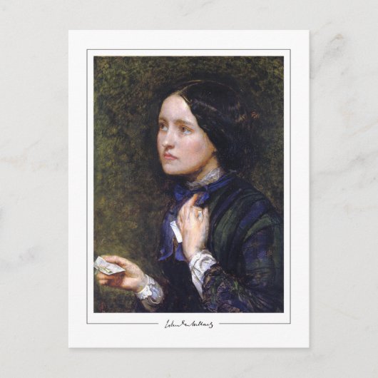 John Everett Millais #221 -ファインアートはがき ポストカード (正面)