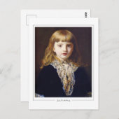 John Everett Millais #225 -ファインアートはがき ポストカード (正面/裏面)