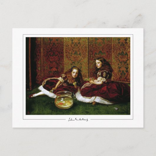 John Everett Millais #237 -ファインアートはがき ポストカード (正面)
