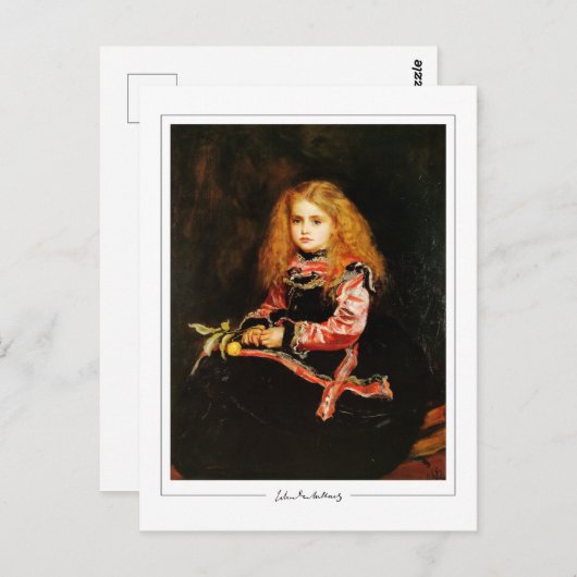 John Everett Millais #28 -ファインアートはがき ポストカード (正面/裏面)