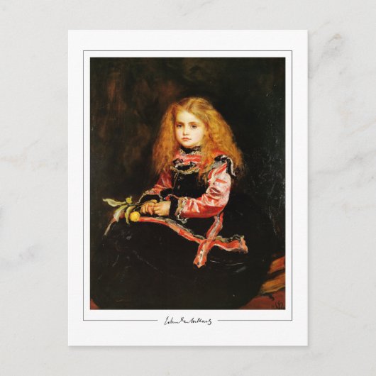 John Everett Millais #28 -ファインアートはがき ポストカード (正面)