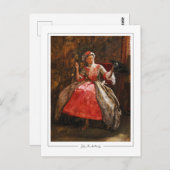 John Everett Millais #294 -ファインアートはがき ポストカード (正面/裏面)