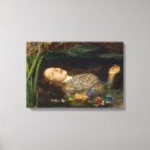 John Everett Millais - Ophelia キャンバスプリント (正面)