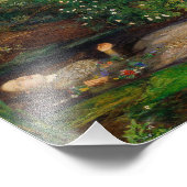 John Everett Millais - Ophelia フォトプリント (角)