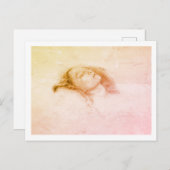 John Everett Millais - Ophelia (勉強荷車を引く) ポストカード (正面/裏面)