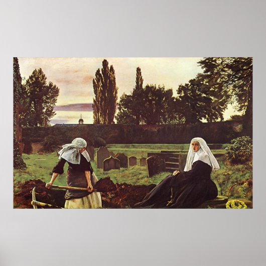 John Everett Millais The Vale of Rest ポスター (正面)