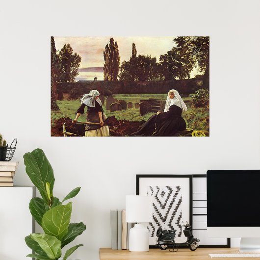 John Everett Millais The Vale of Rest ポスター (ホームオフィス)