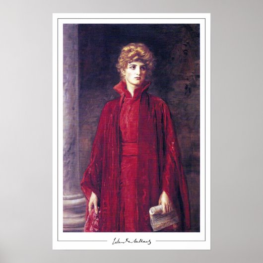 John Everett Millais Zeding Art Poster #149 ポスター (正面)