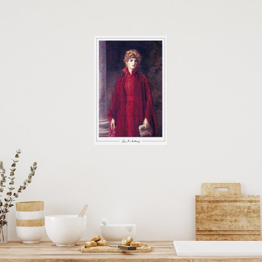 John Everett Millais Zeding Art Poster #149 ポスター (キッチン)