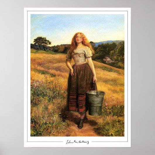 John Everett Millais Zeding Art Poster #176 ポスター (正面)