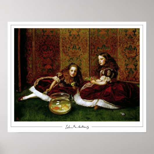 John Everett Millais Zeding Art Poster #237 ポスター (正面)