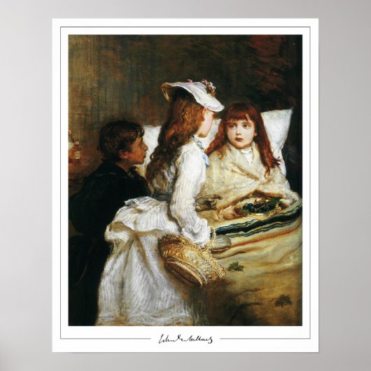 John Everett Millais Zeding Art Poster #31 ポスター (正面)