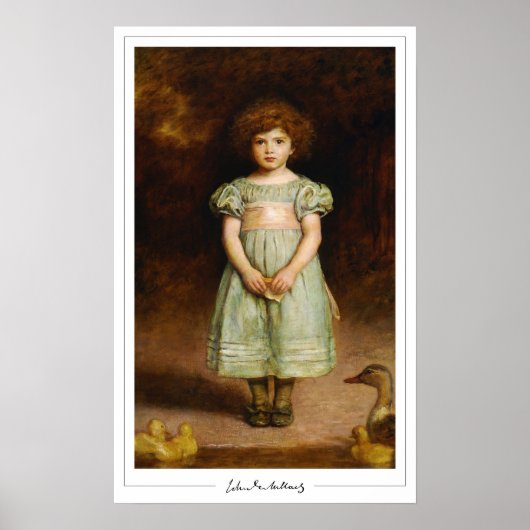 John Everett Millais Zeding Art Poster #9 ポスター (正面)