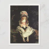 John Everett Millais氏の絵画ポストカード ポストカード