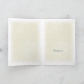 ~ John F Kennedyありがとう サンキューカード (内部)