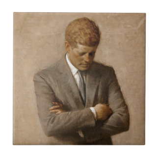John F Kennedyの公式のホワイトハウスのポートレート タイル