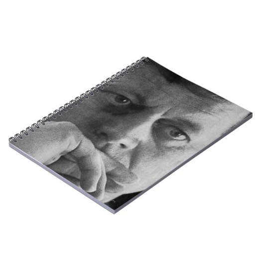 John F Kennedyの写真 ノートブック (左側)