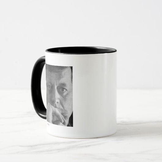 John F Kennedyの写真 マグカップ (正面左)