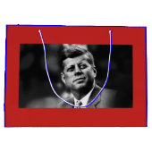 John F Kennedyの大統領 ラージペーパーバッグ (裏面)