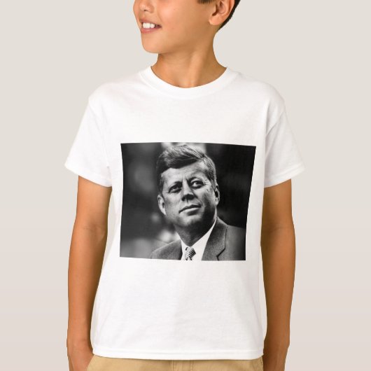 John F Kennedyの大統領 Tシャツ (正面)