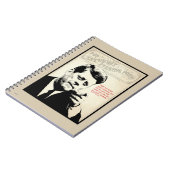 John F Kennedyの引用文 ノートブック (左側)