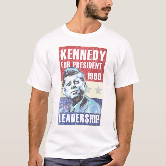John F Kennedyの歴史的で大統領のなポスター Tシャツ (正面)