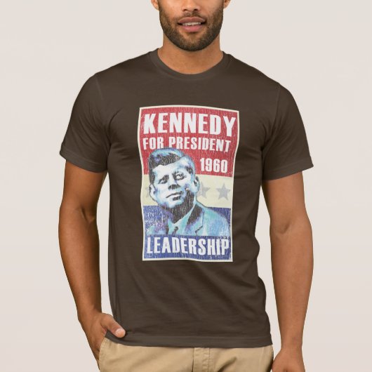 John F Kennedyの歴史的で大統領のなポスター Tシャツ (正面)
