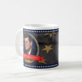 John F Kennedyの歴史的マグ コーヒーマグカップ (正面左)