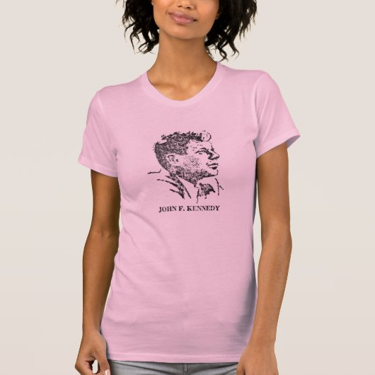 John F. Kennedyの1963年プロフィール Tシャツ (正面)